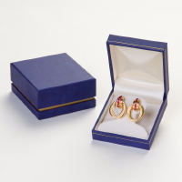 Purple Reveal Hoop Earring Box