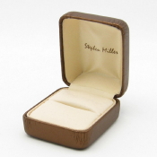 #9 Copper Vienna Leather Ring Box